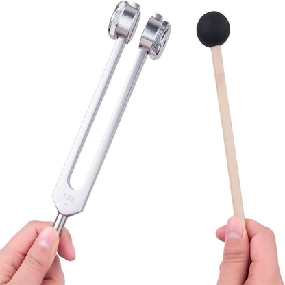 CBCJIEHUXL 128 Hz Weighted Tuning Fork – Medical-Grade Healing & Sound Therapy
