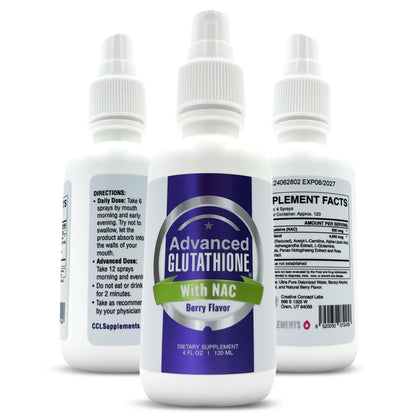 CCL Liposomal Glutathione Spray – Maximum Absorption with NAC & Vitamin C