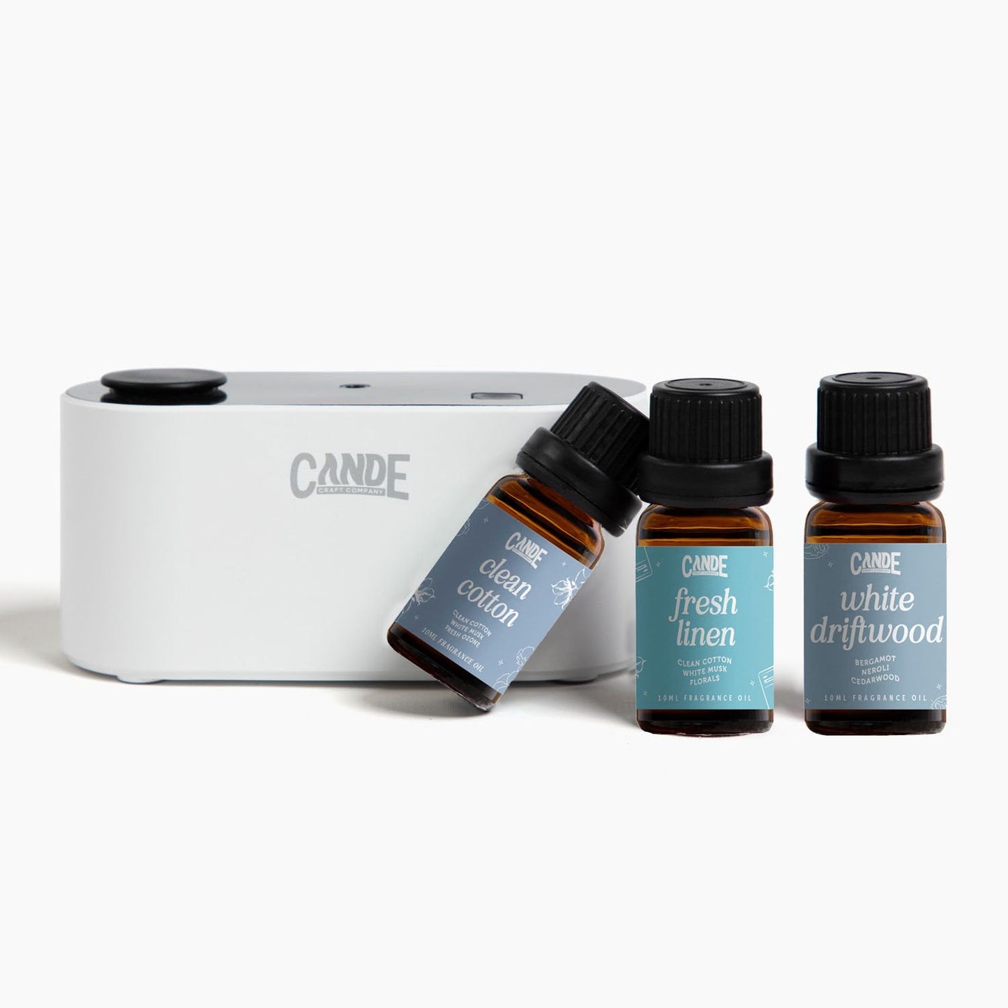 CE CRAFT Waterless Travel Diffuser Gift Set – Rechargeable with 3 Fragrance Oils