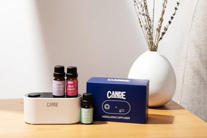 CE CRAFT Waterless Travel Diffuser Gift Set – Rechargeable with 3 Fragrance Oils