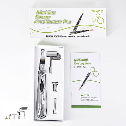 Acupuncture Pen - 5-in-1 Electronic Meridian Therapy | Massage Tool