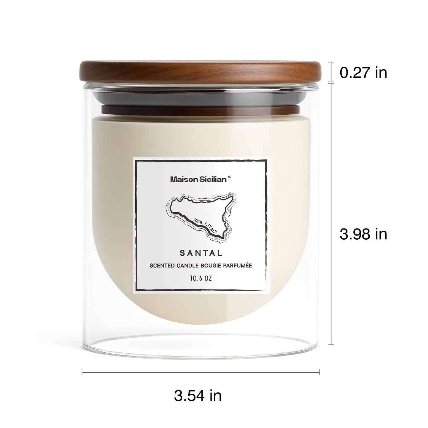 Cedar Candle - Rich Smoky Cedar & Dry Wood for Cozy Winter Nights | The Fire
