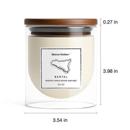 Cedar Candle - Rich Smoky Cedar & Dry Wood for Cozy Winter Nights | The Fire