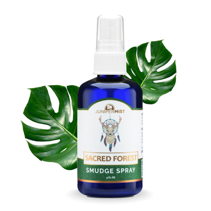 Cedar & Sage Sacred Forest Smudge Spray (4oz) – Smokeless Cleansing & Spiritual Protection – USA Made