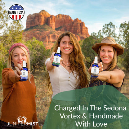 Cedar & Sage Sacred Forest Smudge Spray (4oz) – Smokeless Cleansing & Spiritual Protection – USA Made