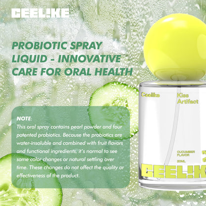 CEELIKE Oral Spray – Fresh Breath, Dual Cooling, On-The-Go (Cucumber, 2 ct)