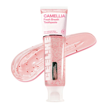 CEELIKE Camellia Fresh Breath Toothpaste - Floral Flavor, 4.23 oz (120 g)
