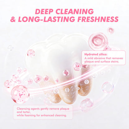 CEELIKE Camellia Fresh Breath Toothpaste - Floral Flavor, 4.23 oz (120 g)