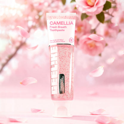 CEELIKE Camellia Fresh Breath Toothpaste - Floral Flavor, 4.23 oz (120 g)