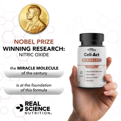 Real Science Nutrition Celi-Act Miracle – Natural Celiac Support & Digestive Health