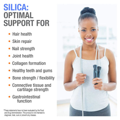 Cellfood Essential Silica Anti-Aging Formula – 4 oz, 2 Pack | Supports Bones, Joints, Hair, Skin, Nails BritishVita | Premium UK Vitamins & Wellness Supplements