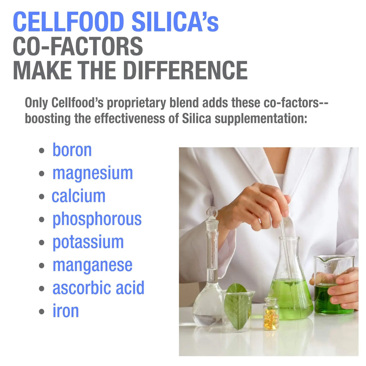 Cellfood Essential Silica Anti-Aging Formula – 4 oz, 2 Pack | Supports Bones, Joints, Hair, Skin, Nails BritishVita | Premium UK Vitamins & Wellness Supplements