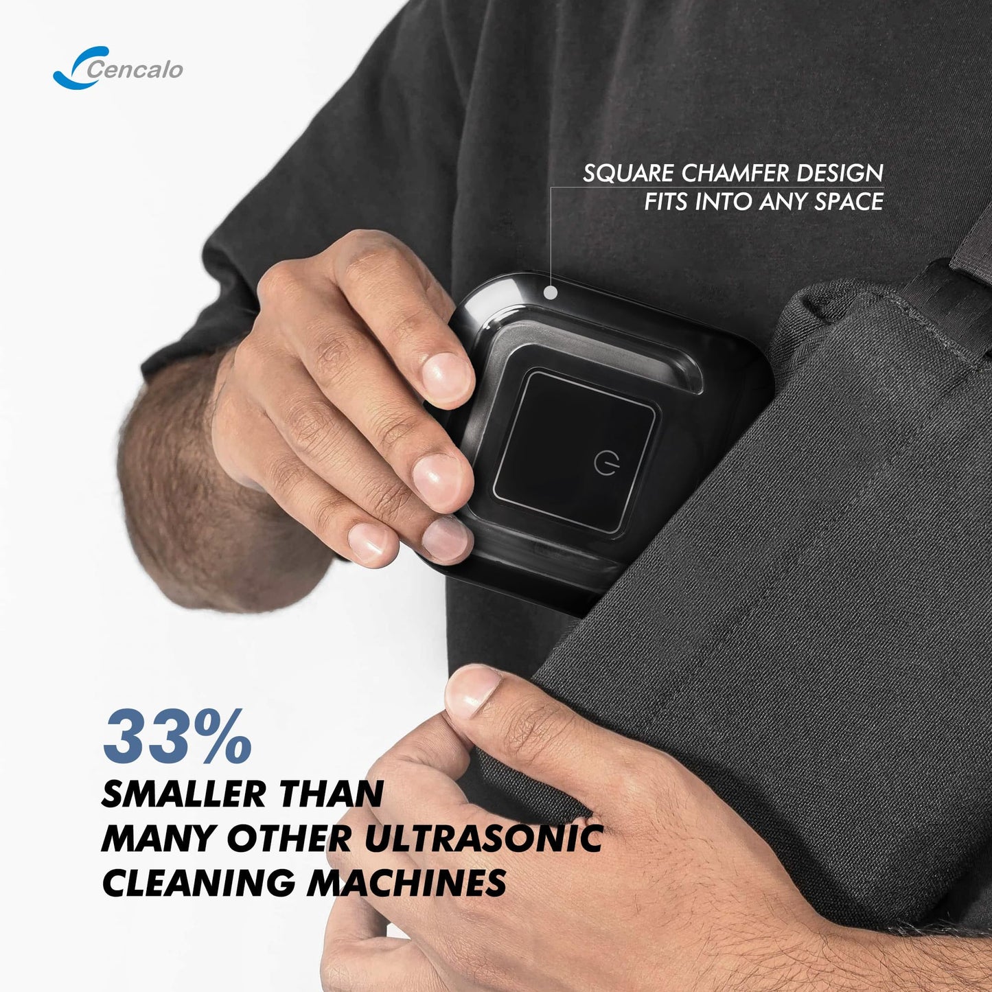 FSA/HSA Eligible 2-in-1 Ultrasonic & UV Dental Cleaner - 42kHz, 180ml Pod