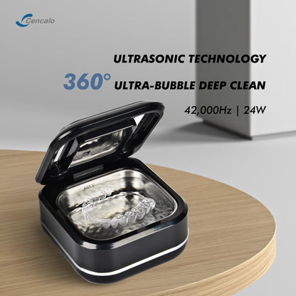 FSA/HSA Eligible 2-in-1 Ultrasonic & UV Dental Cleaner - 42kHz, 180ml Pod