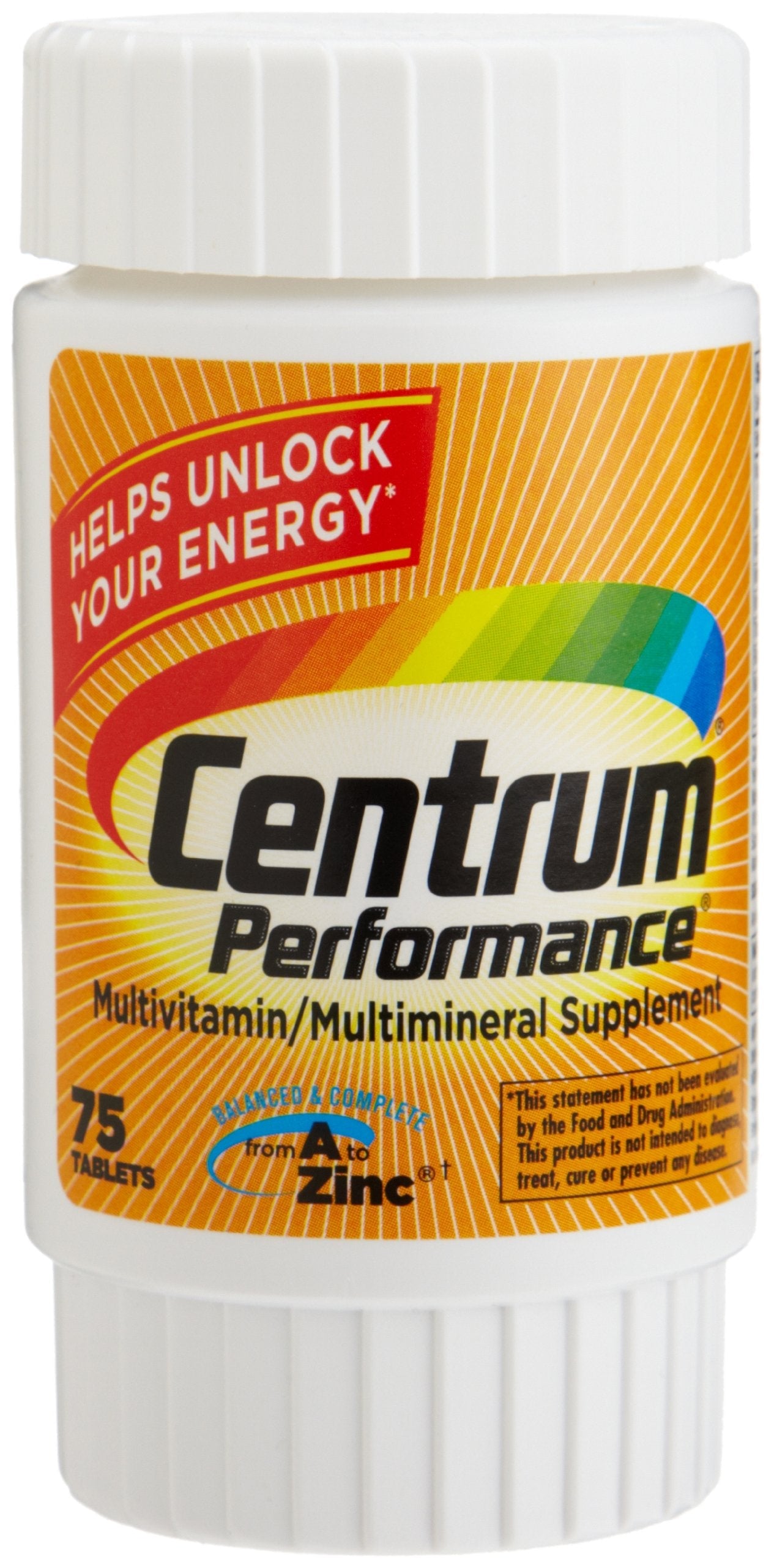 Centrum Performance Vitamins, 75 ct | Multivitamin for Energy Metabolism and Immune Support