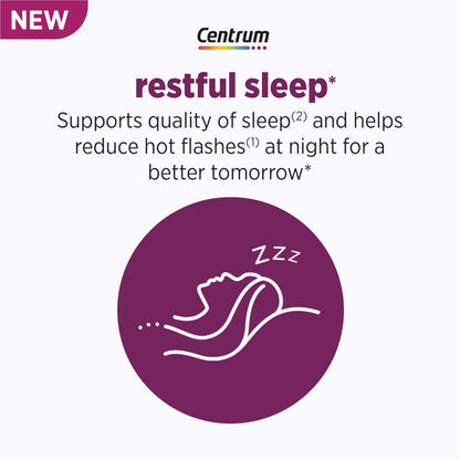 Centrum Restful Sleep Menopause Support Tablets | 28 Count