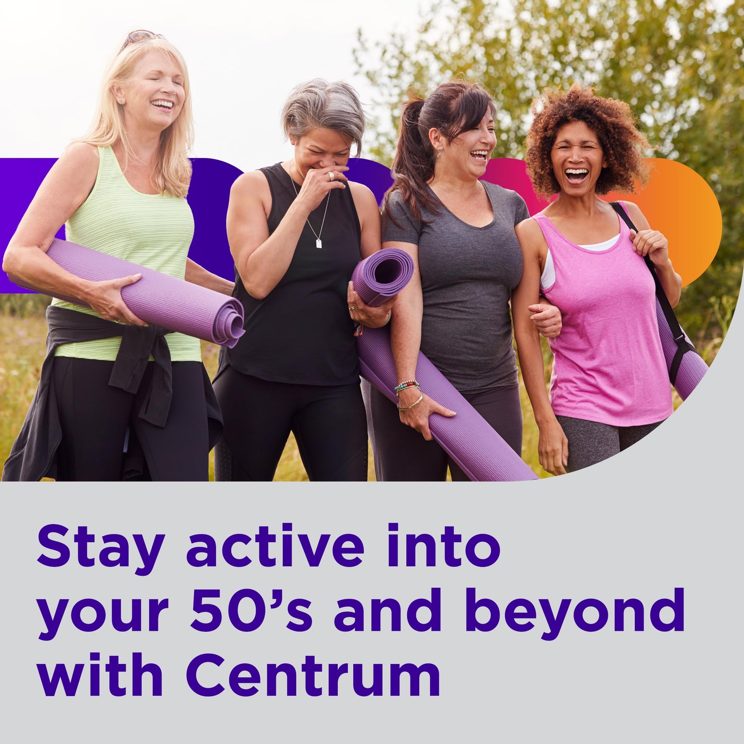 Centrum Silver Women's Multivitamin 50+ | Memory, Bone & Heart Health | Non-GMO | 65 Count