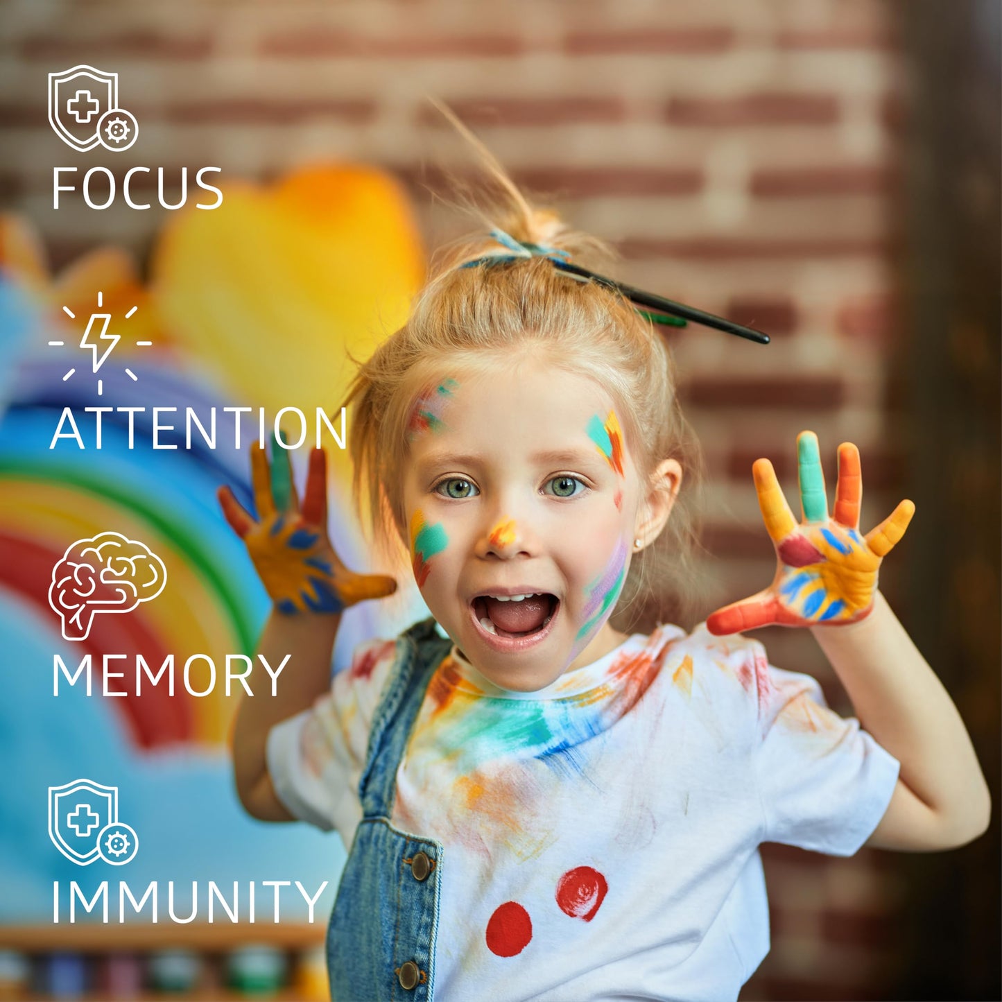Centurion Premium Puralor AD – Kid Cognitive & Focus Supplement (30 Chewable Tablets)