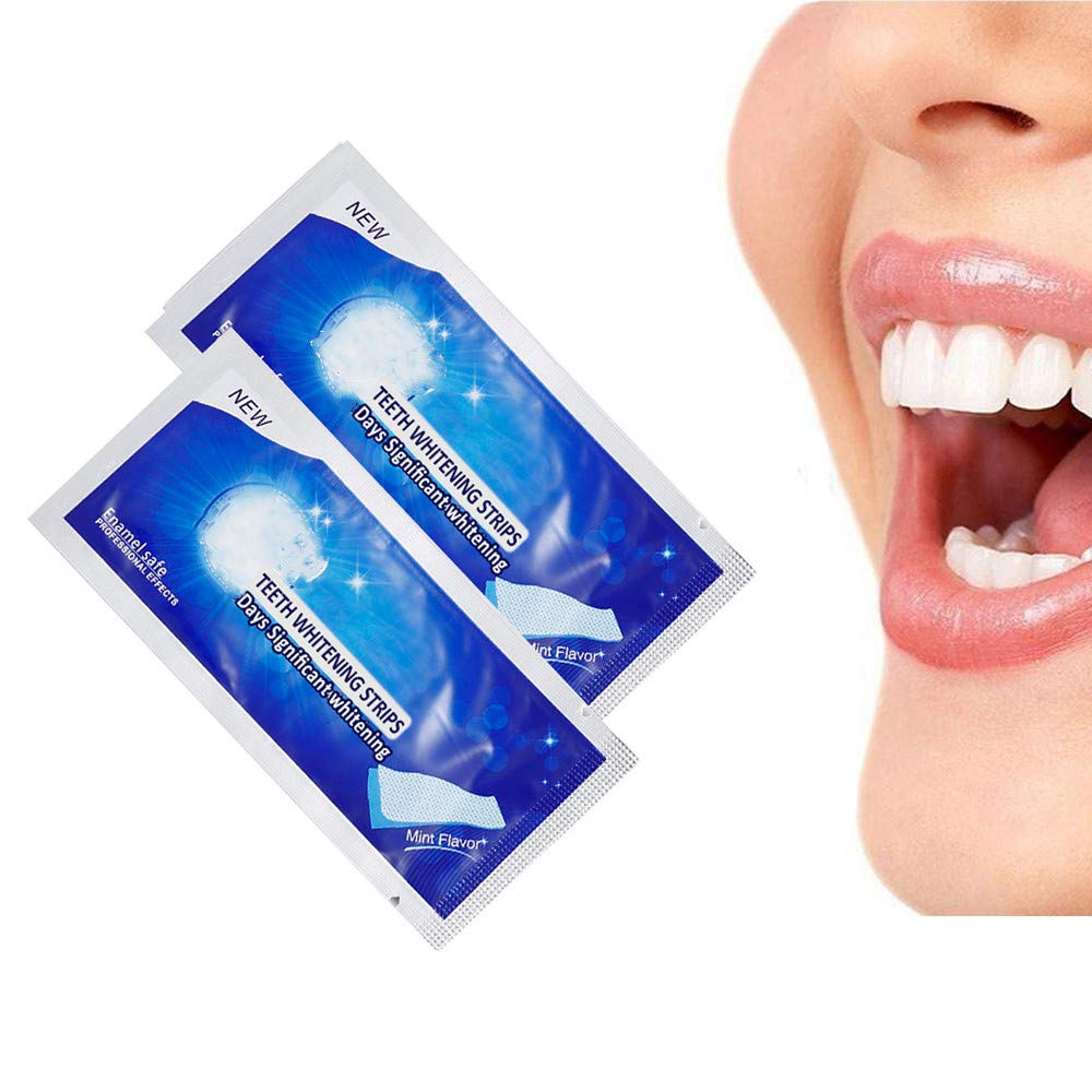 Ceonam Teeth Whitening Strips Kit – No Sensitivity, 28 Strips (14-Pack)