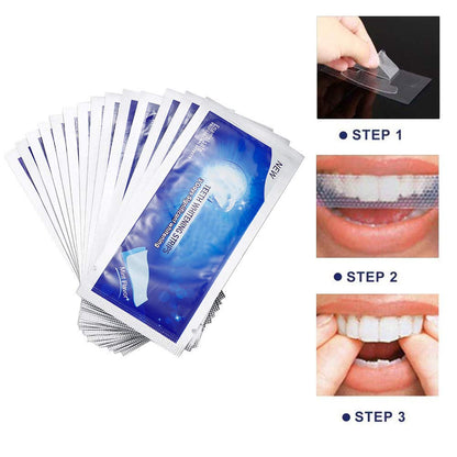 Ceonam Teeth Whitening Strips Kit – No Sensitivity, 28 Strips (14-Pack)