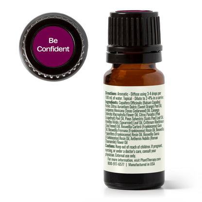Be Confident Essential Oil Blend 10 mL by Plant Therapy – Pure & Undiluted
