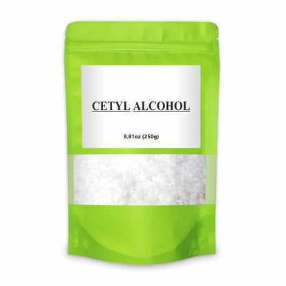 Cetyl Alcohol 250gm / 8.81 oz by Salvia | Cosmetic Emulsifier & Thickener