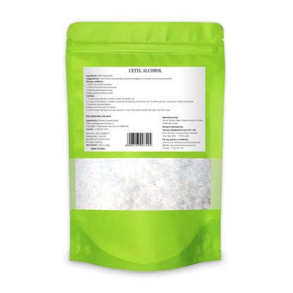 Cetyl Alcohol 250gm / 8.81 oz by Salvia | Cosmetic Emulsifier & Thickener