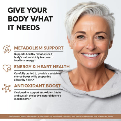 Ceylon Cinnamon Capsules – Extra Strength for Energy, Metabolism & Heart Health | 60 Capsules | Made in USA