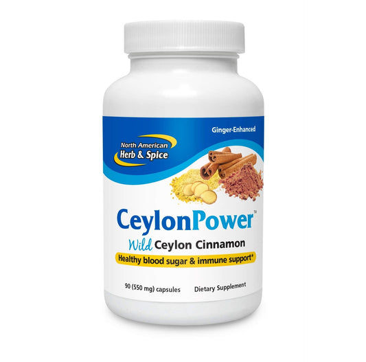 CeylonPower 90 Capsules - North American Herb & Spice BritishVita | Premium UK Vitamins & Wellness Supplements