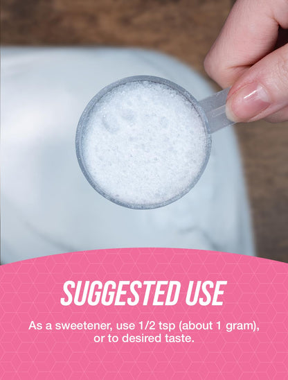 BulkSupplements.com Aspartame Powder - Sugar Substitute, Gluten Free, 500g, 1g Serving