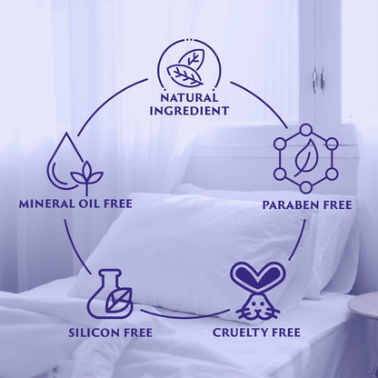 Chamomile Inspired Sleep Spray with Melatonin – Relaxing Lavender & Cedarwood Pillow Mist