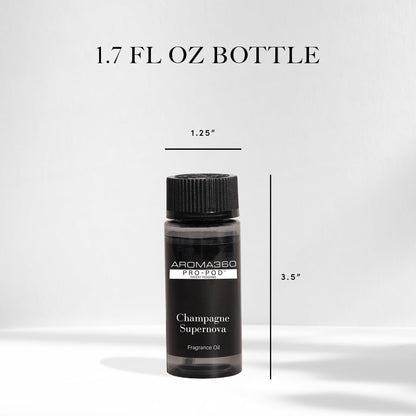 Aroma360 Champagne Supernova Pro-Pod Diffuser Oil – Bamboo, Jasmine & Ginger | 1.7 fl oz