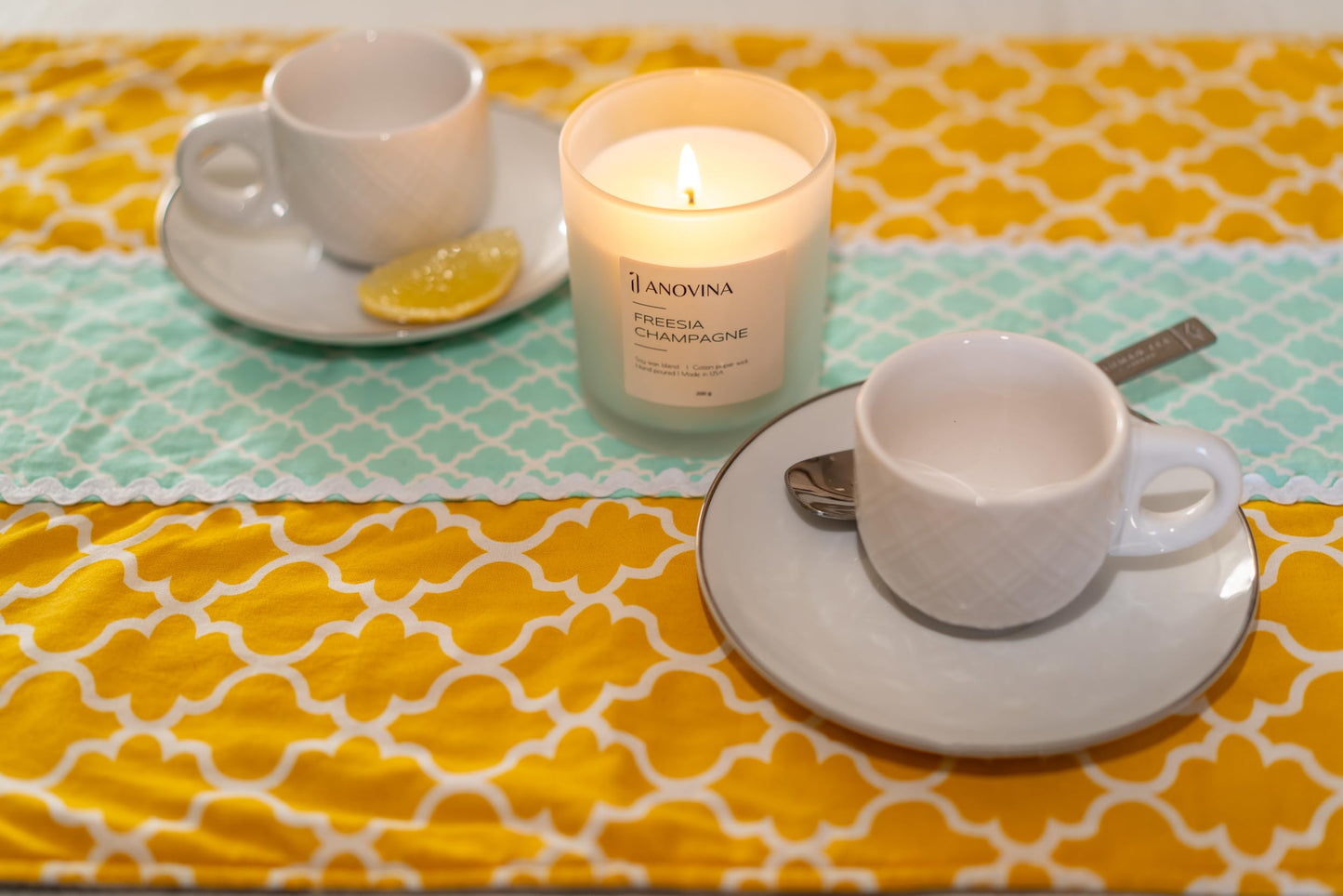 Champagne Toast Candle Gift - Freesia & Champagne Scent | Made in USA