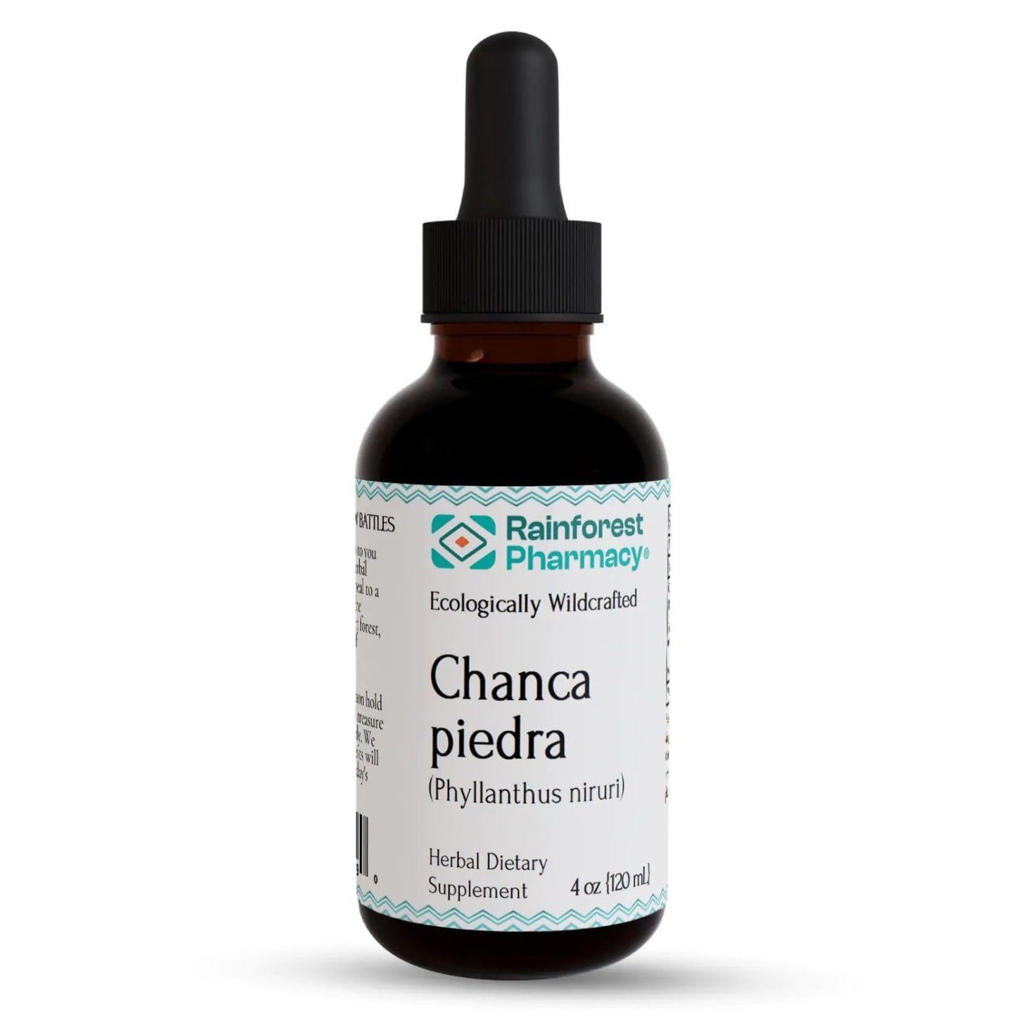 Chanca Piedra Liquid Extract 4oz - Wildcrafted from the Amazon Rainforest