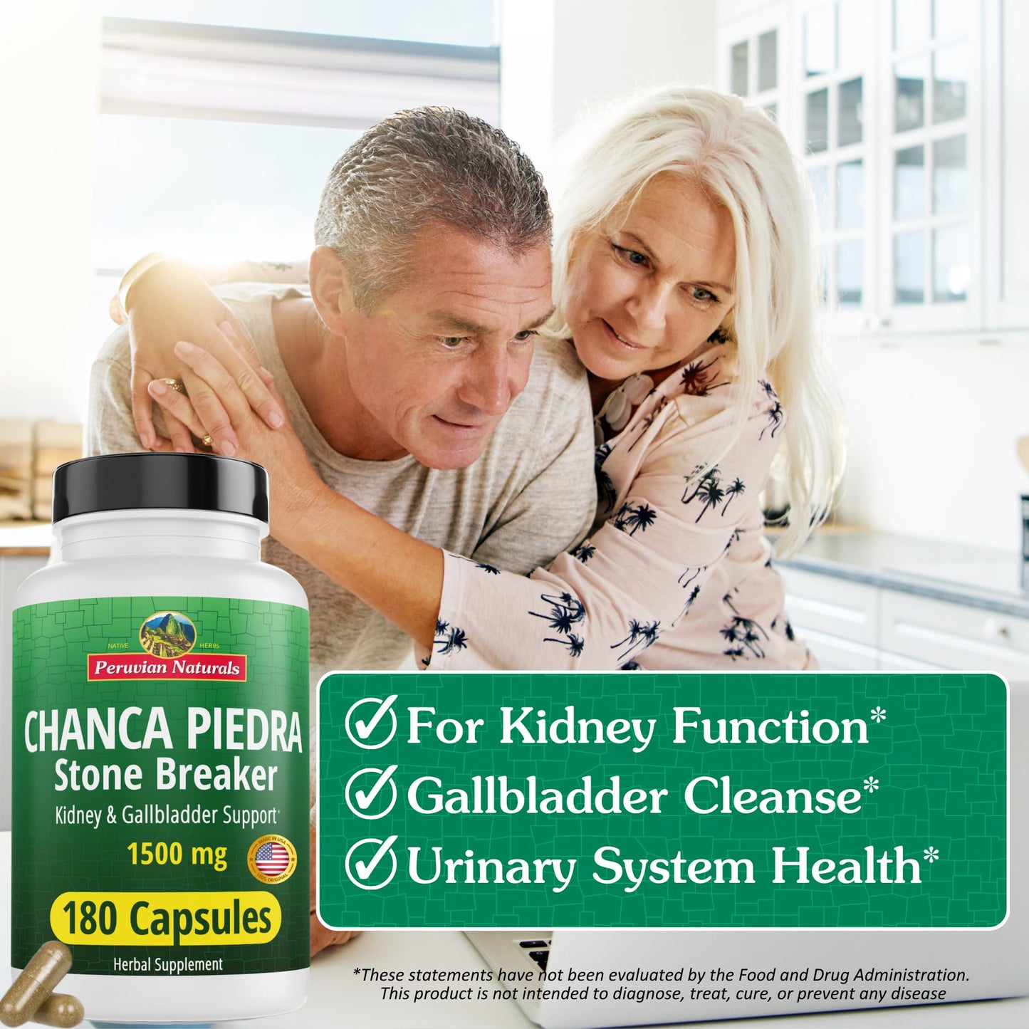 Chanca Piedra 360 Capsules – Stone Breaker, Kidney Detox & Gallbladder Support