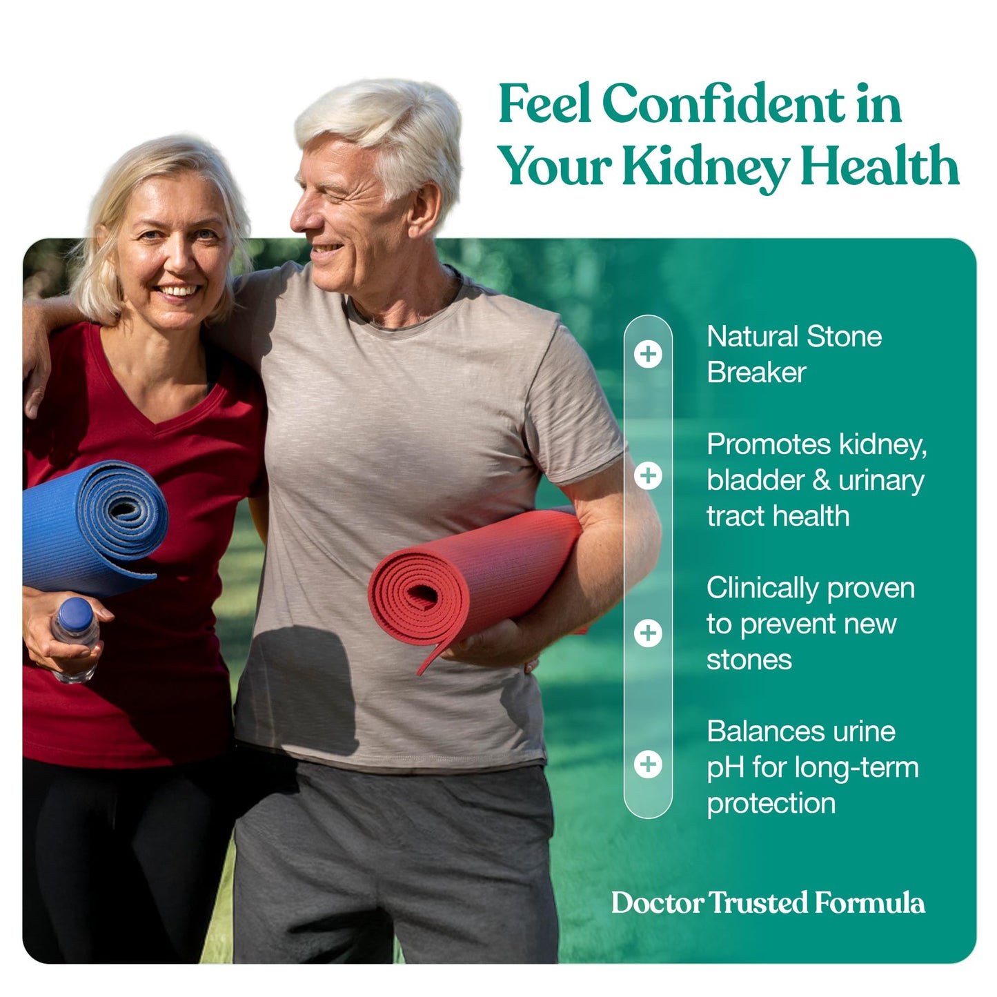 Chanca Piedra Stone Breaker - Advanced Formula Sugar Free Kidney Cleanse (120 Vegan Capsules)
