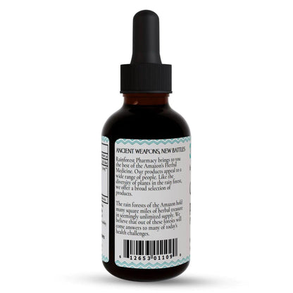 Chanca Piedra Liquid Extract 4oz - Wildcrafted from the Amazon Rainforest