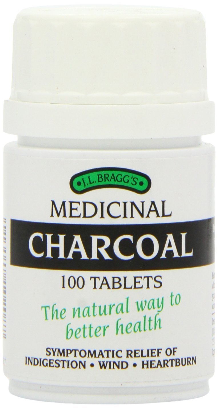 Charcoal 300mg - 100 Tablets | Bragg's Activated Charcoal UK