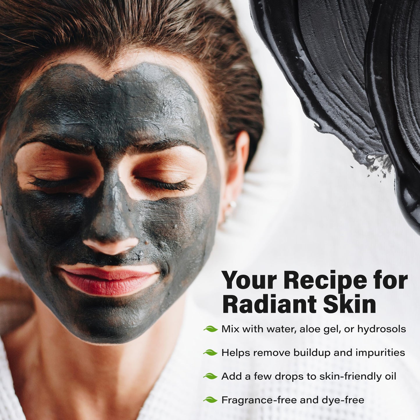 Activated Charcoal Powder 1 lb – Hardwood, Food Grade, Kosher, Non-GMO | Teeth Whitening & Skincare