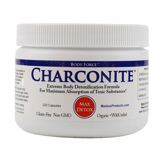 Charconite - Charcoal & Bentonite Digestive Support BritishVita | Premium UK Vitamins & Wellness Supplements