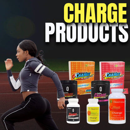 Charge Capsules with Caffeine Dietary Supplement - 90 Capsules | Omnitrition
