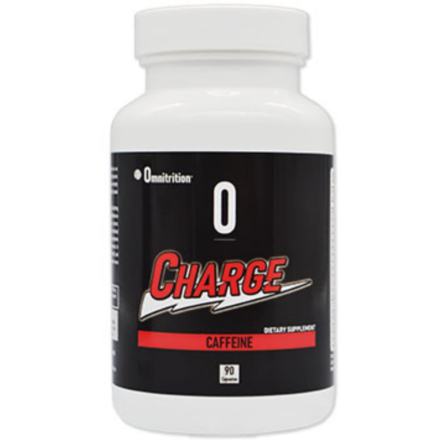 Charge Capsules with Caffeine Dietary Supplement - 90 Capsules | Omnitrition