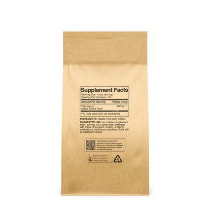 Pure Original Chasteberry Extract 1lb – Vitex Agnus-Castus, Non-GMO