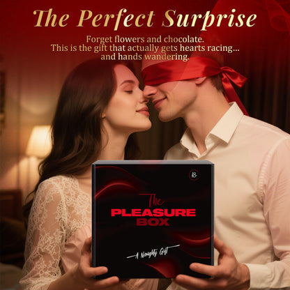 Sexy Couples Gift Set – The Pleasure Box for Romantic Date Nights