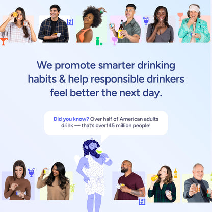 Cheers Restore | DHM + L-Cysteine Supplement for After-Drinking Support | 12 Doses