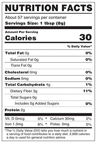 Cherie Sweet Heart Organic Wheat Grass Powder – 16 oz, 57 Servings, Vegan