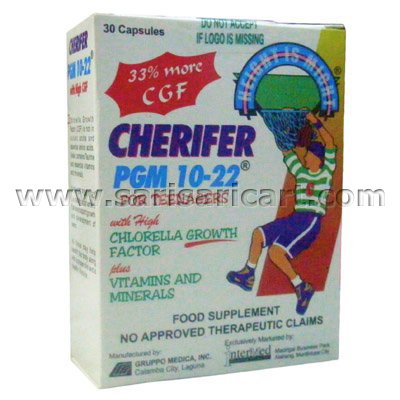 Cherifer PGM 10-22 Capsules with Zinc for Teens – CGF & Taurine, 30 Capsules