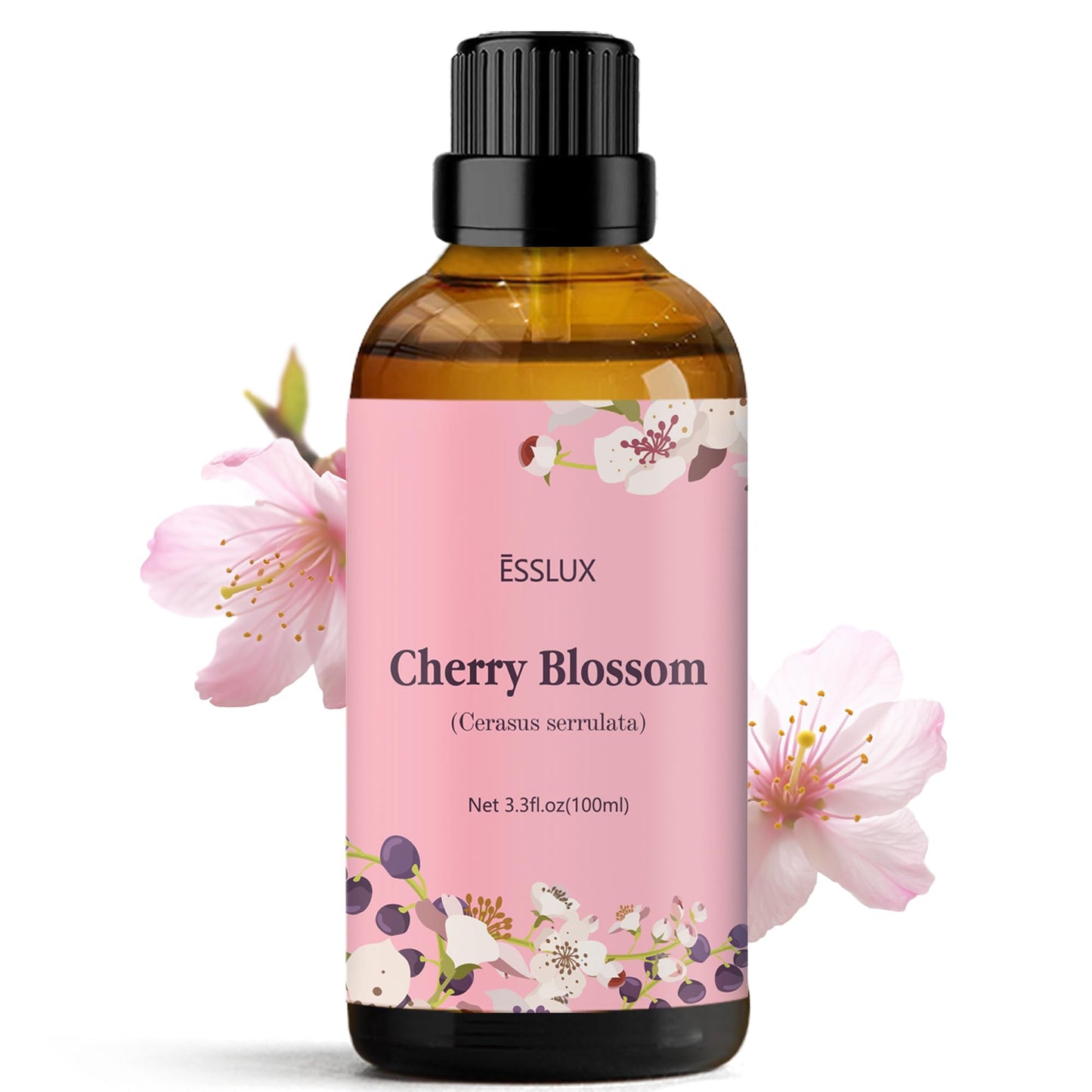 Cherry Blossom Essential Oil 100ml | ESSLUX Aromatherapy Oils