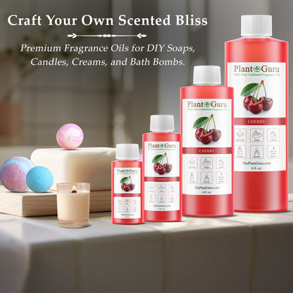 Cherry Fragrance Oil 8 fl oz | DIY Soap, Candles, Bath Bombs & More