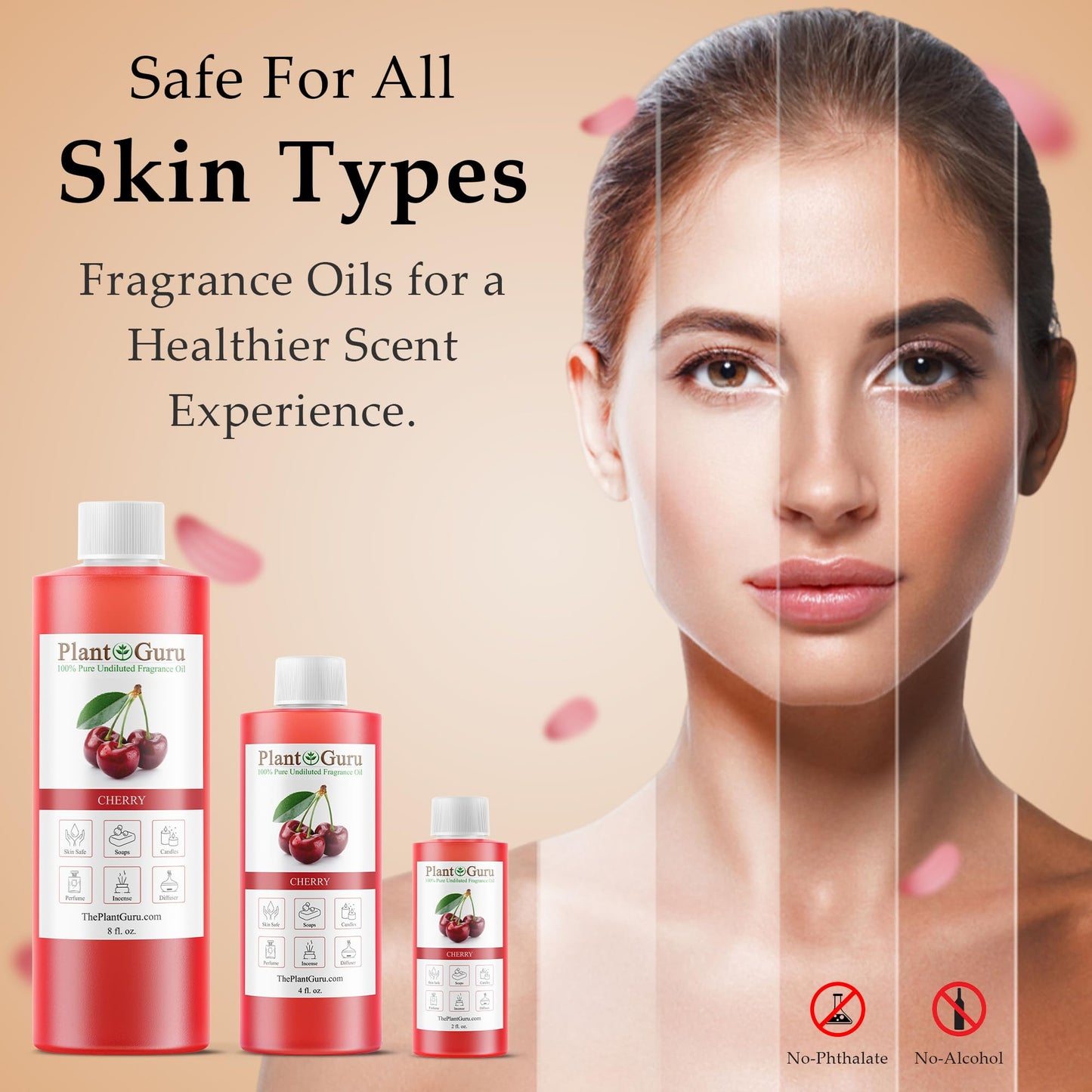 Cherry Fragrance Oil 8 fl oz | DIY Soap, Candles, Bath Bombs & More
